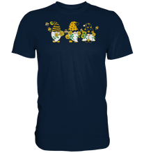 Laden Sie das Bild in den Galerie-Viewer, Gartenzwerge Sonnenblumen T-Shirt Garten Motiv Gärtner Geschenk