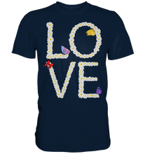 Laden Sie das Bild in den Galerie-Viewer, Love Gänseblumen Frauen Schmetterling T-Shirt