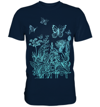 Laden Sie das Bild in den Galerie-Viewer, Natur Wiese Schmetterling T-Shirt