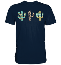 Laden Sie das Bild in den Galerie-Viewer, Kaktus Leopard Sukkulenten T-Shirt