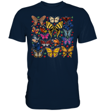 Laden Sie das Bild in den Galerie-Viewer, Bunte Schmetterlinge T-Shirt