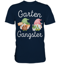 Laden Sie das Bild in den Galerie-Viewer, Kaktus Gartenzwerge Garten Gangster Gärtner T-Shirt - Premium Shirt