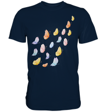 Laden Sie das Bild in den Galerie-Viewer, Frauen Pastel Schmetterlinge T-Shirt