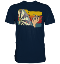 Laden Sie das Bild in den Galerie-Viewer, Dartpfeil Triple Dartscheibe Bullseye Darts T-Shirt
