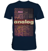 Laden Sie das Bild in den Galerie-Viewer, Analog Modular Synthesizer Retro Synth Produzent T-Shirt