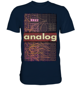 Analog Modular Synthesizer Retro Synth Produzent T-Shirt