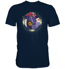 Laden Sie das Bild in den Galerie-Viewer, Kuh Sonnenblume T-Shirt Lustiges Bauernhof Garten Geschenk Gärtner