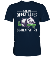 Laden Sie das Bild in den Galerie-Viewer, Offizielles Schlafshirt Nachthemd Schlafanzug Pyjama Panda T-Shirt