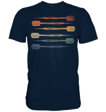 Laden Sie das Bild in den Galerie-Viewer, Vintage Dartpfeile Sport Dart T-Shirt