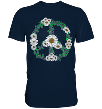 Laden Sie das Bild in den Galerie-Viewer, Peace Gänseblümchen Shirt Gärtner Motiv