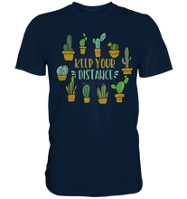 Laden Sie das Bild in den Galerie-Viewer, Abstand Halten Lustiges Kaktus T-Shirt