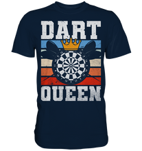 Laden Sie das Bild in den Galerie-Viewer, Dart Königin Hobby Darts Frau T-Shirt