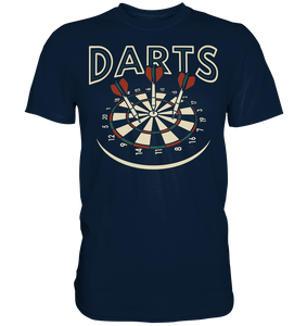 Vintage Darts Dartscheibe Sport Dartpfeile T-Shirt