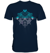 Laden Sie das Bild in den Galerie-Viewer, Mondsichel Frauen Schmetterling T-Shirt