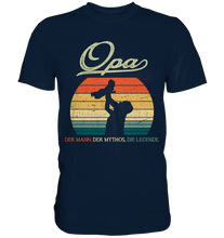 Laden Sie das Bild in den Galerie-Viewer, Opa Enkel Enkelkind Vatertag Geschenk T-Shirt