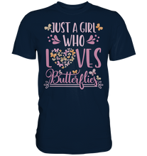 Laden Sie das Bild in den Galerie-Viewer, Frauen Schmetterling T-Shirt