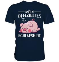Laden Sie das Bild in den Galerie-Viewer, Offizielles Schlafshirt Nachthemd Schlafanzug Pyjama Schweinchen T-Shirt
