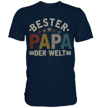 Laden Sie das Bild in den Galerie-Viewer, Bester Papa Vintage Vater Geschenk Vatertag T-Shirt