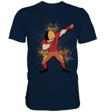 Laden Sie das Bild in den Galerie-Viewer, Dabbing American Football Spieler T-Shirt