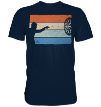 Laden Sie das Bild in den Galerie-Viewer, Vintage Dartpfeil Dartscheibe Dart T-Shirt