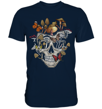 Laden Sie das Bild in den Galerie-Viewer, Natur Schmetterling Totenkopf Insekten T-Shirt