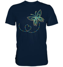 Laden Sie das Bild in den Galerie-Viewer, Frauen Bunter Schmetterling T-Shirt