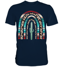 Laden Sie das Bild in den Galerie-Viewer, Texas Kaktus Regenbogen T-Shirt
