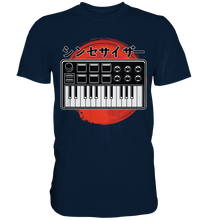Laden Sie das Bild in den Galerie-Viewer, Modular Synthesizer Japanische Kalligrafie Analog T-Shirt
