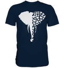 Laden Sie das Bild in den Galerie-Viewer, Elefant Schmetterling T-Shirt