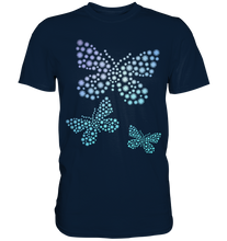 Laden Sie das Bild in den Galerie-Viewer, Blumen Frauen Schmetterling T-Shirt