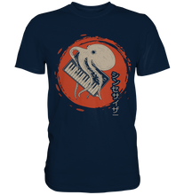 Laden Sie das Bild in den Galerie-Viewer, Japan Analog Synthesizer Octopus Synth Musik T-Shirt