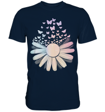 Laden Sie das Bild in den Galerie-Viewer, Gänseblume Frauen Schmetterling T-Shirt