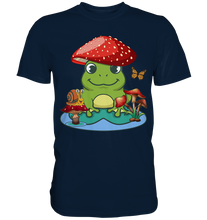 Laden Sie das Bild in den Galerie-Viewer, Frosch Schnecke Schmetterling T-Shirt