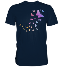 Laden Sie das Bild in den Galerie-Viewer, Aquarell Schmetterlinge T-Shirt
