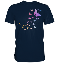 Laden Sie das Bild in den Galerie-Viewer, Aquarell Schmetterlinge T-Shirt