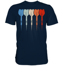 Laden Sie das Bild in den Galerie-Viewer, Vintage Darts Retro Dartpfeile T-Shirt