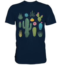 Laden Sie das Bild in den Galerie-Viewer, Kakteen T-Shirt Kaktus Sukkulenten Pflanzen