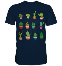 Laden Sie das Bild in den Galerie-Viewer, Kakteen T-Shirt Kaktus Sammler Sukkulenten Pflanzen