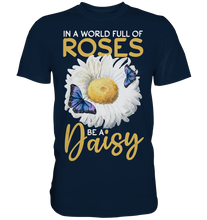 Laden Sie das Bild in den Galerie-Viewer, Frauen Schmetterling Gänseblume T-Shirt