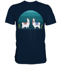 Laden Sie das Bild in den Galerie-Viewer, Lama Kaktus Shirt Sukkulenten Lamas