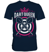 Laden Sie das Bild in den Galerie-Viewer, Dart Queen Darts Pfeil Dartscheibe Mädchen T-Shirt