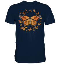 Laden Sie das Bild in den Galerie-Viewer, Frauen Monarch Schmetterling T-Shirt