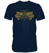 Laden Sie das Bild in den Galerie-Viewer, Biene Sonnenblume Shirt Imker Gärtner Bienen Garten T-Shirt