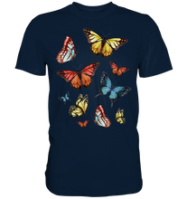 Laden Sie das Bild in den Galerie-Viewer, Frauen Bunte Schmetterlinge T-Shirt