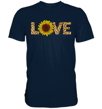 Laden Sie das Bild in den Galerie-Viewer, Love Sonnenblumen T-Shirt Gärtner Geschenk