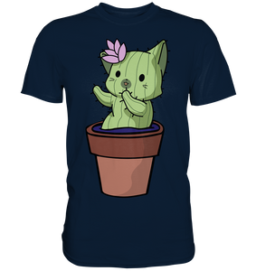 Süßes Kaktus Katzen T-Shirt