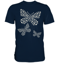 Laden Sie das Bild in den Galerie-Viewer, Frauen Gänseblümchen Schmetterlinge T-Shirt