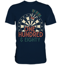 Laden Sie das Bild in den Galerie-Viewer, Darts 180 Sport Dartpfeile Turnier Einhundertachtzig Dart T-Shirt