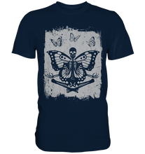 Laden Sie das Bild in den Galerie-Viewer, Skelett Schmetterling Insekten T-Shirt