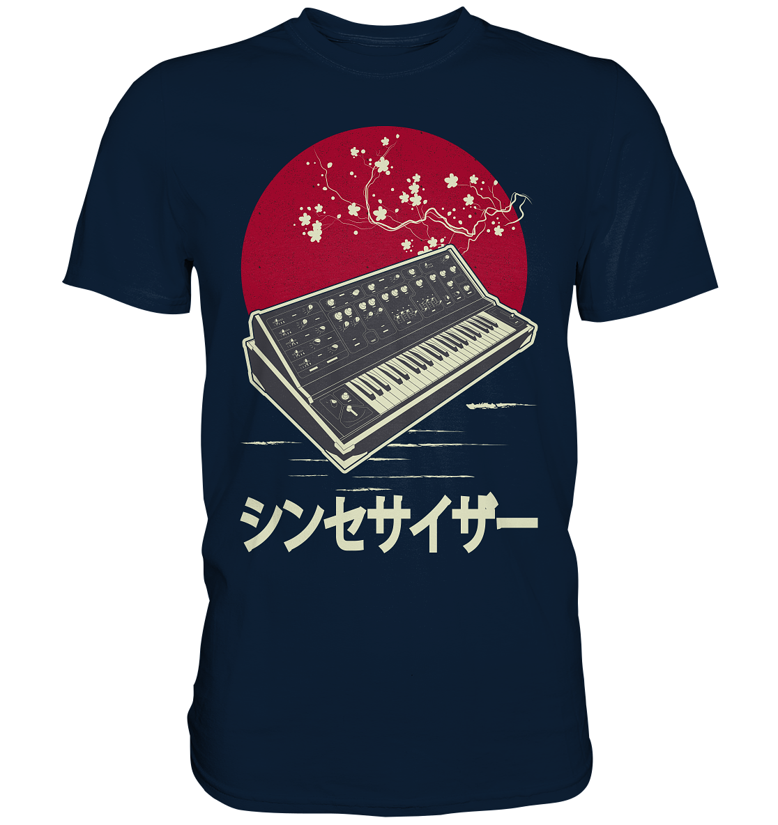 Synthesizer Keyboard Analog Modular Japanese Synth TShirt Tigerlino®